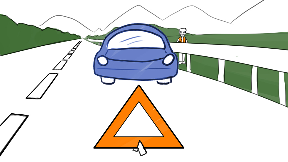 triangle présignalisation triangle présignalisation