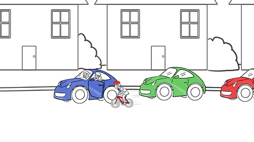 ouverture de portière et vélo ouverture de portière et vélo